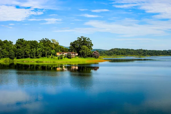 stock image Waterside scenery at Chulabhorn Dam ,Chaiyaphum THAILAND