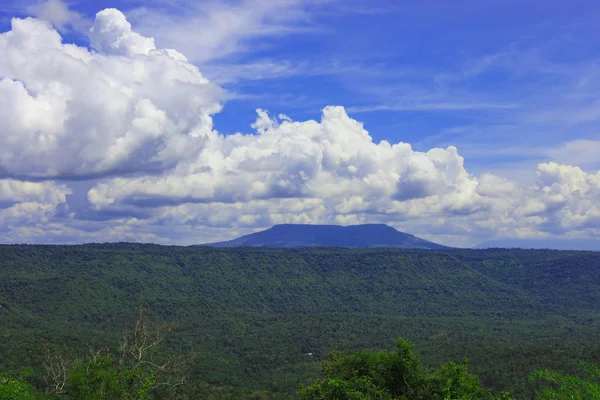 Точки Зору Довгий Гори Chulabhorn Греблі Chaiyaphum Таїланд — стокове фото