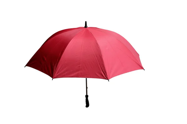 Deštník Izolované Bílém Pozadí — Stock fotografie