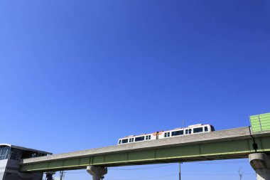 Busan-Gimhae hafif raylı ulaşım. Işık demiryolu Kore Busan ile Gimhae Uluslararası Havalimanı.