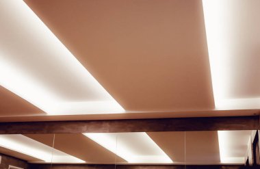 tavandan ve ışık Masası modern tavan floresan lambalı