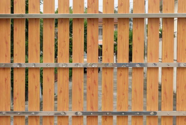 Ahşap Kapı Eklem Paslanmaz Çelik — Stok fotoğraf
