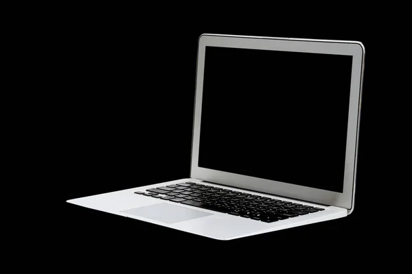 Laptop White Background — Stock Photo, Image