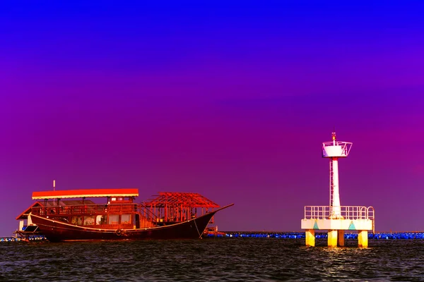 Farol Mar Tailândia — Fotografia de Stock