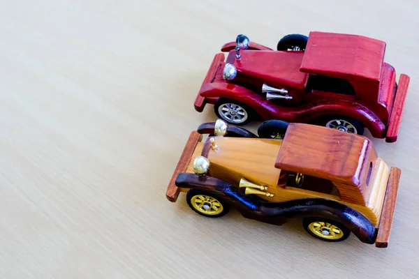 Vintage Car Wood Floor — Stock Photo, Image