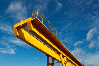 Santral Vinci gökyüzü üzerinde