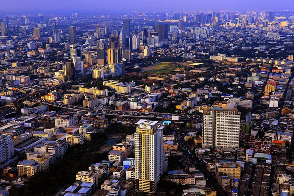 Bangkok Ciudad Con Rayo Sol Tarde Tailandia —  Fotos de Stock
