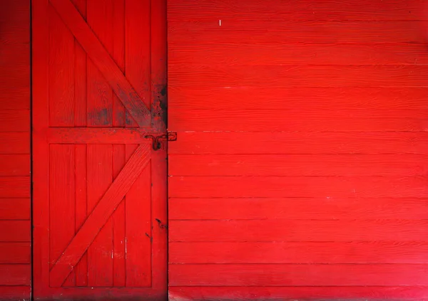 橙色木墙壁和门抽象背景 — 图库照片