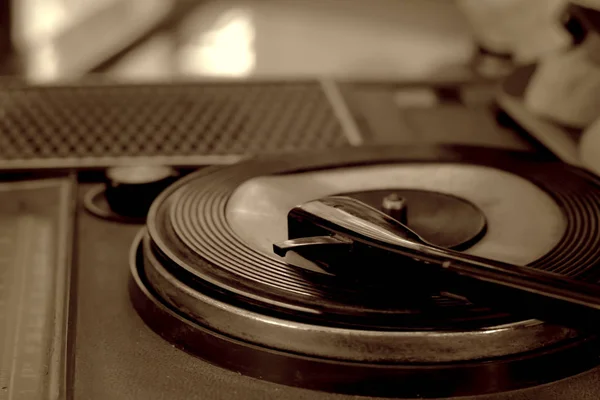 Old Record Music Player — Stock Photo, Image