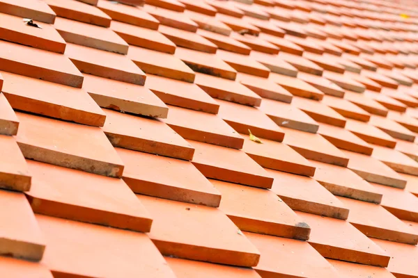 Roof tiles made of terracotta — Stock Image Roof Tiles Made Terracotta Royalty Free Stock Photos