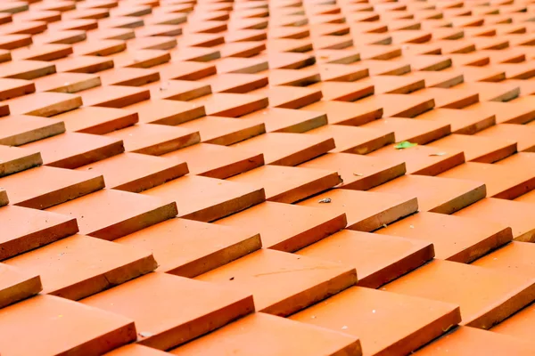 Roof tiles made of terracotta — Stock Image Roof Tiles Made Terracotta Royalty Free Stock Images