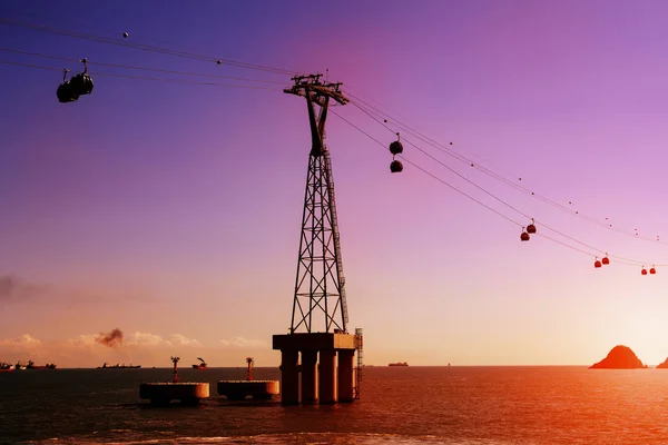 Songdo Teleferik Busan Güney Kore — Stok fotoğraf