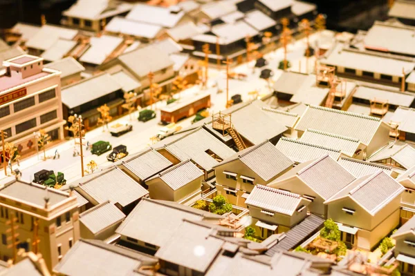 model of old japan building style