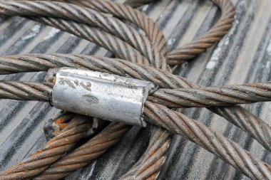 kurşun Emanet iş için ortak ile tel askı.