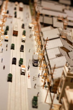 eski stil bina Japonya modeli.