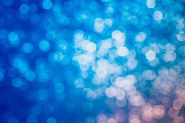 Bulanık dairesel bokeh arka plan ışık