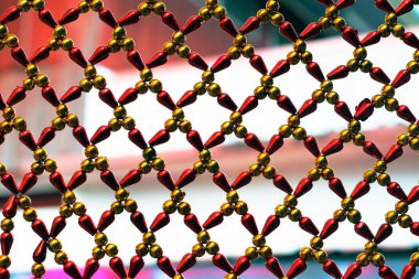 Plastik arka plan asılı. Plastik mobil arka plan .