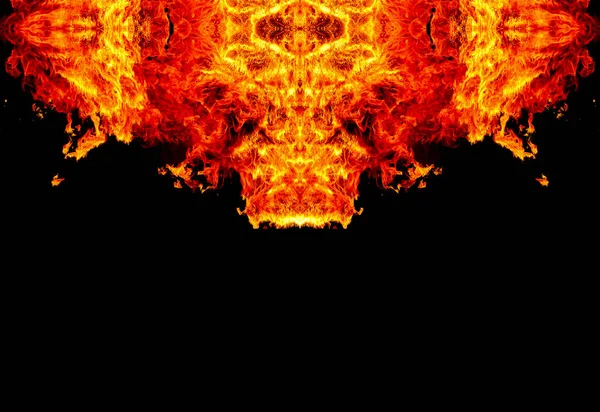 Fire Texture Abstract Background — Stockfoto
