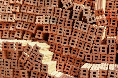 tuğla kullanım için inşaat