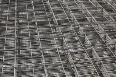 endüstriyel yapı oluşturmak için çelik takviye