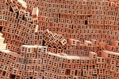 tuğla kullanım için inşaat