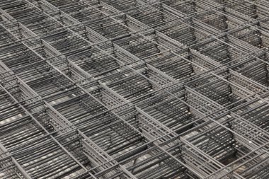 endüstriyel yapı oluşturmak için çelik takviye