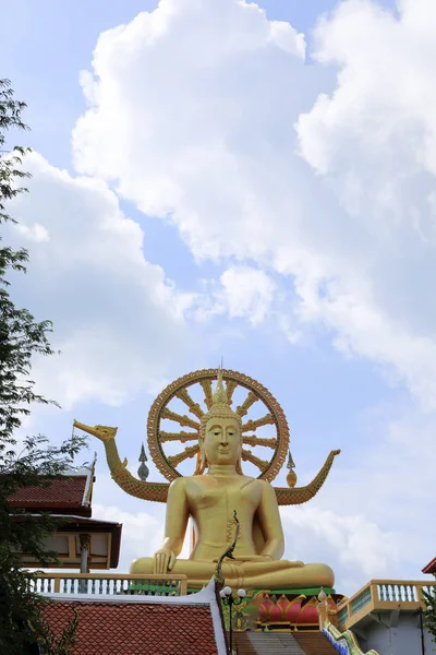 Wat Phra Yai Big Buddha Temple Koh Samui Island Thailand — Stock Photo, Image