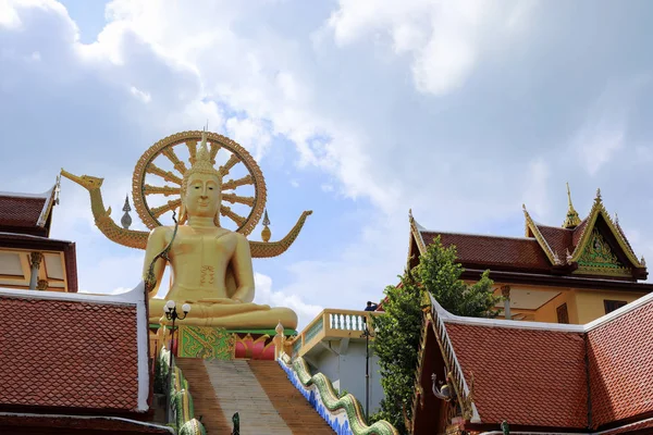 Wat Phra Yai Big Buddha Temple Koh Samui Island Thailand — Stock Photo, Image