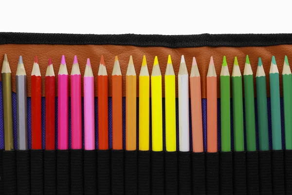 Crayons Couleur Crayons Différentes Couleurs — Photo