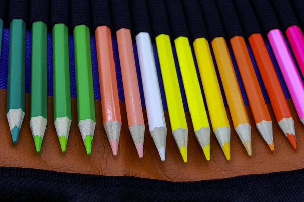 Lápices Color Lápices Colores Diferentes — Foto de Stock