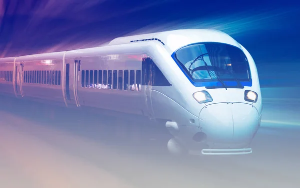 Ulaşım Konsepti Ulaşım Için Yüksek Hızlı Tren — Stok fotoğraf