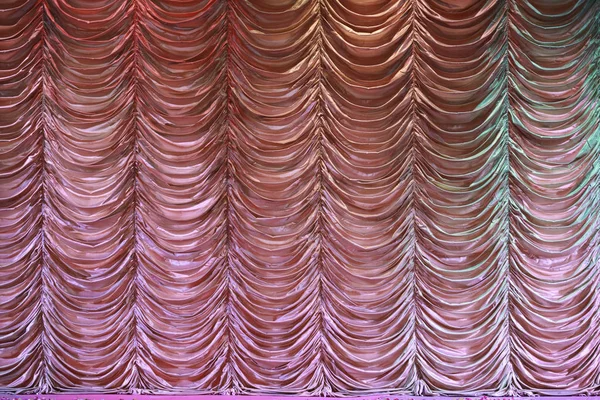 Die Bühnenvorhänge Textur Hintergrund — Stockfoto