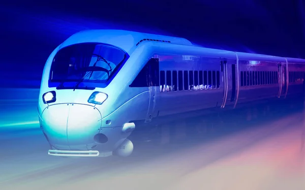 Transportation Concept High Speed Train Business Transportation — Stock Photo, Image