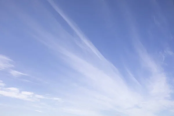 Blue Sky Clouds Természetes Háttér — Stock Fotó