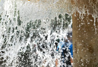 su plaka akışı doku arka planı için