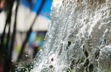 su plaka akışı doku arka planı için