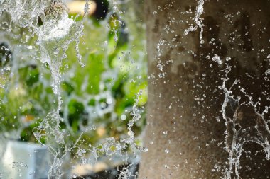 su plaka akışı doku arka planı için