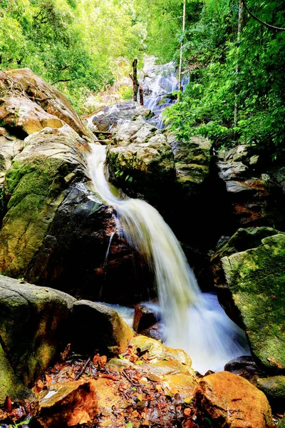 samui waterfall : tan rua waterfall at koh samui,surat thani province Thailand.