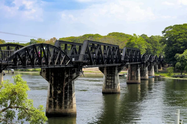 Köprü kwai Nehri, il kanchanaburi, Tayland.