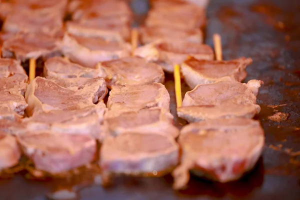 Schweinebraten Japan Street Food — Stockfoto