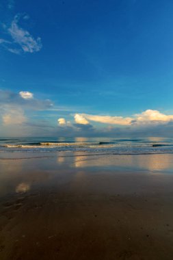 sabah tropikal deniz manzarası görünümü, Tayland