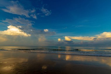 sabah tropikal deniz manzarası görünümü, Tayland