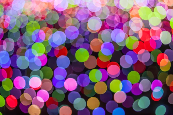 Couleurs circulaires fond abstrait bokeh — Photo