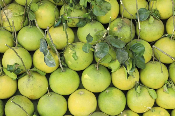 Büyük Pomelo Meyve Veya Greyfurt Bir Asit Sulu Hamuru Ile — Stok fotoğraf
