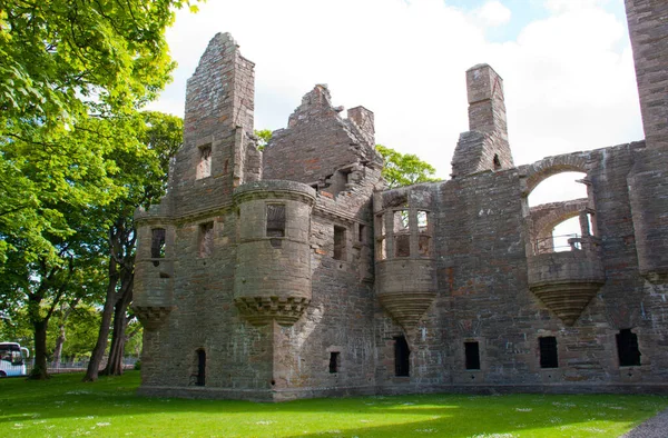 Ruïne Van Earl Palace Kirkwall Schotland Orkney Islands — Stockfoto