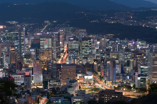 한국에 도시의 — 스톡 사진