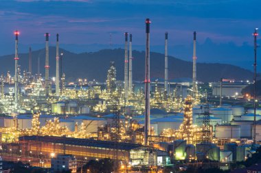 gece petrol ve gaz rafinerisi petrokimya fabrikası, petrol a