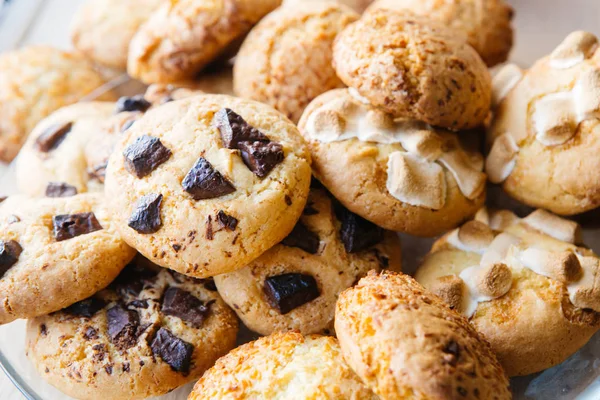 쿠키의 오트밀 초콜릿 — 스톡 사진