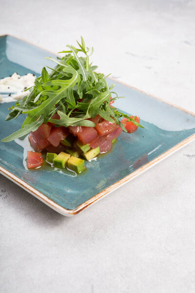 Сырое, свежее, вкусное тартар
