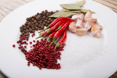 Baharat ve otlar farklı türde